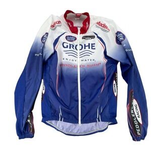 Voler Cycling‎ Windbreaker Jacket Grohe Racing Team Madison Peddlers Shop M
